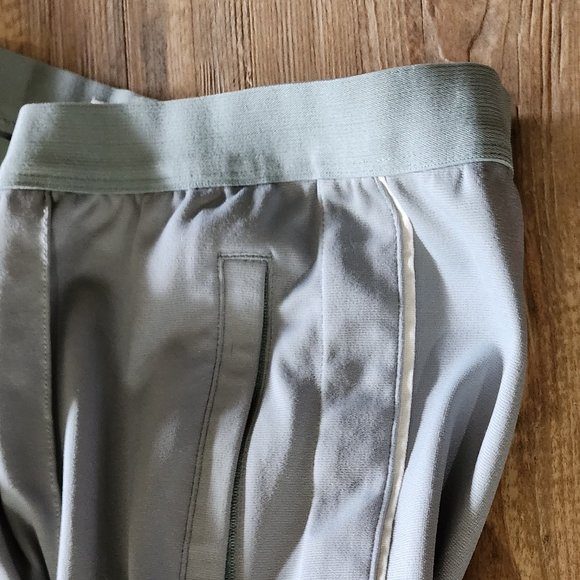 Tory Burch Double Knit Track Pants Dusted Blue L $248 - Picture 5 of 6